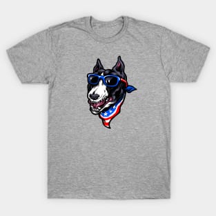 USA Patriotic American Pitbull Terrier T-Shirt